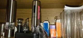 Set Sacacorchos Eléctrico Taurus Wine Up