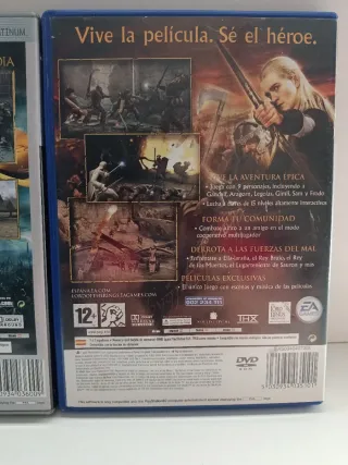 PS2 El Señor de los Anillos: Las Dos Torres y Reto