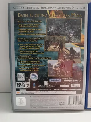 PS2 El Señor de los Anillos: Las Dos Torres y Reto