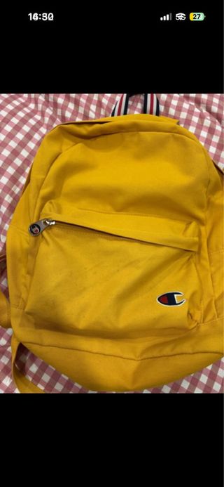 Mochila mostaza Champion