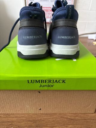Scarpe bimbo Lumberjack blu