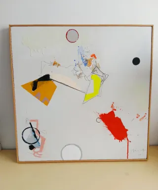 Cuadro Joaquín Capa - Espacio con círculos