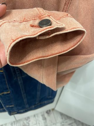 Chaqueta vaquera Pull&Bear bicolor M