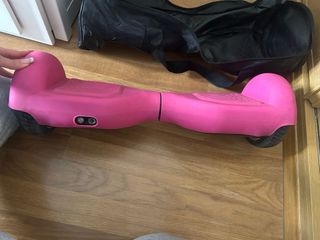 Patinete Hoverboard Negro con funda silicona