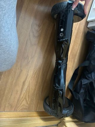 Patinete Hoverboard Negro con funda silicona