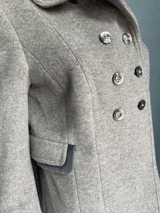 Cappotto Sisley lana vergine beige