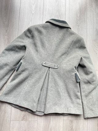 Cappotto Sisley lana vergine beige