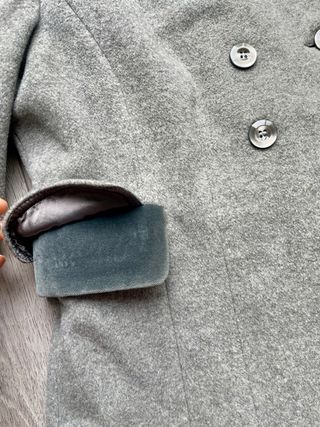 Cappotto Sisley lana vergine beige