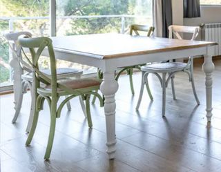 Mesa de comedor de madera 200cm - REBAJADA!