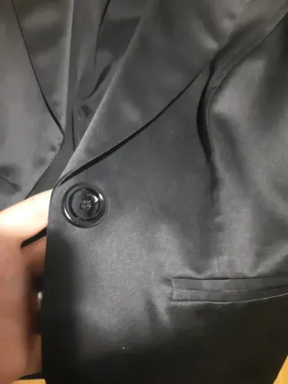 Completo giacca e pantalone donna nero