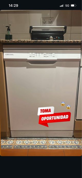 Lavavajillas ICECOOL 4 meses de uso