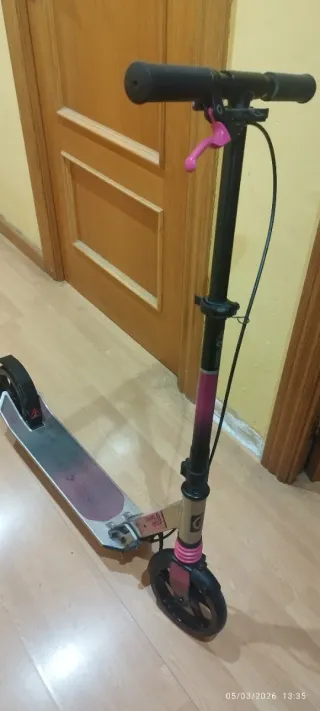 Patinete Oxelo Gris/Rosa Niña