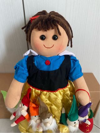 Bambola Biancaneve con nani My Doll