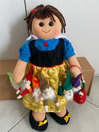 Bambola Biancaneve con nani My Doll