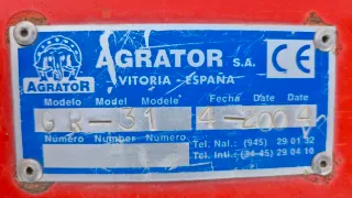 Rotovator Agrator 3m