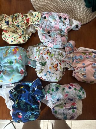 Pañales de tela Mini Os (varios diseños)