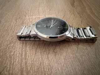 Reloj Tommy Hilfiger Negro y Plateado