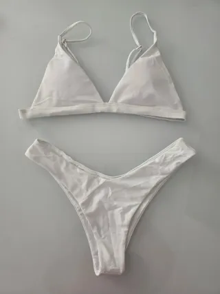 Bañador , Traje de baño bikini S/M naranja y azul