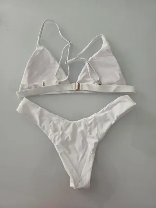 Bañador , Traje de baño bikini S/M naranja y azul