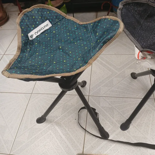 2 Taburete plegable Decathlon