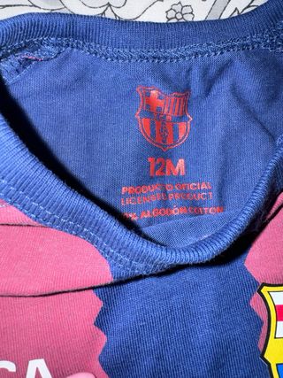 Body Bebé Barça FC Barcelona Azul y Rojo