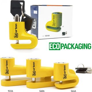 URBAN 564A Candado Moto Disco, Universal ø5mm, El