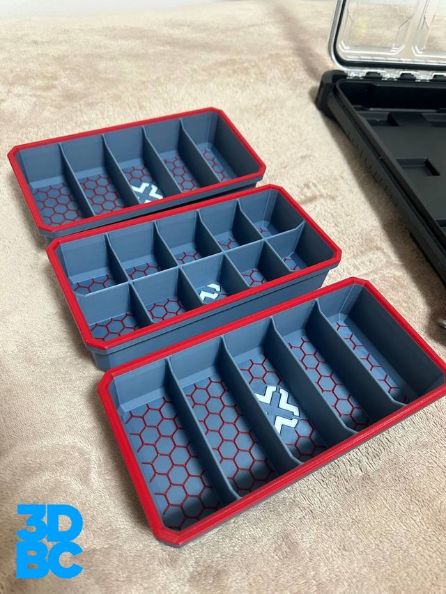 3un. Organizadores Milwaukee PACKOUT Bajo Perfil