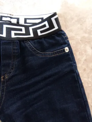 Jeans Versace unisex 6/9 mesi