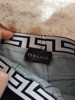 Jeans Versace unisex 6/9 mesi