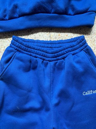 Conjunto chándal mujer azul California