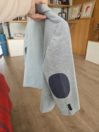 Chaqueta H&M niño gris T.XS 4 a 6 años