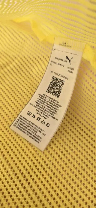 Peto Puma Bib Talla XXL Nuevo