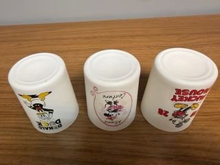 Set 3 Bicchieri e Scatole Disney