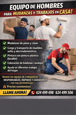Mudanzas y trabajo en casa