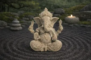 Figura Ganesha Zen