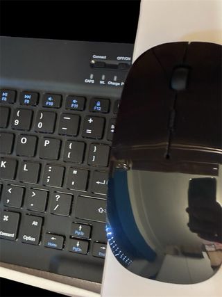 Tastiera e Mouse Bluetooth Neri