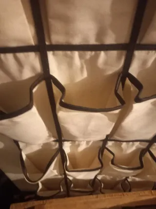 Organizador de puerta de tela