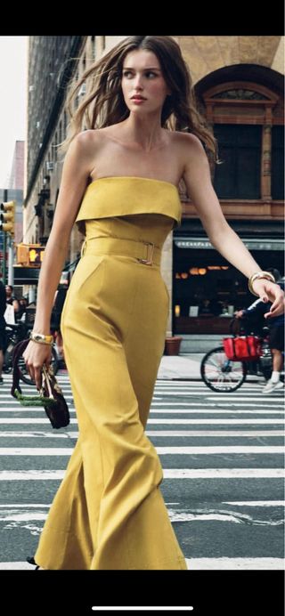 Mono largo palabra de honor zara