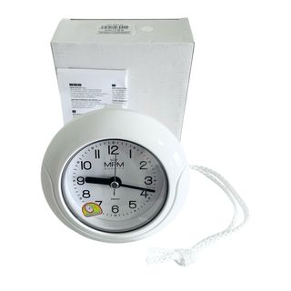 Reloj de baño resistente al agua de 13,5 cm.