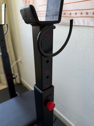 Banco musculación rack plegable