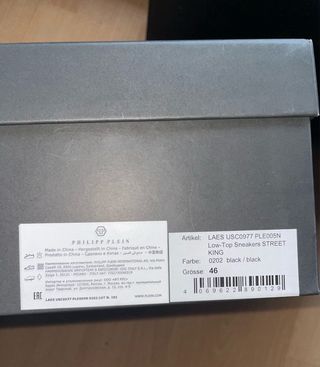 Zapatillas Philipp Plein Negras Originales