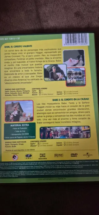 DVD Colección Babe 2 Películas