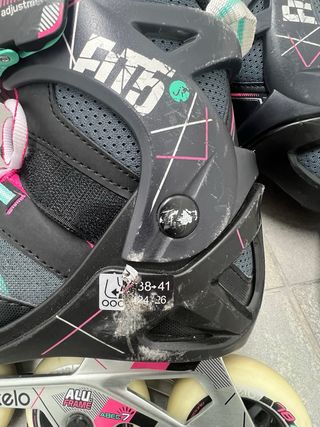 Patines chica T. 38-41 + Bolsa