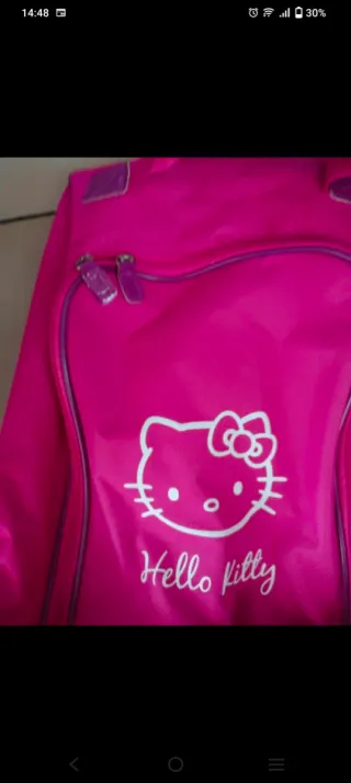 Trolley bimba Hello Kitty rosa