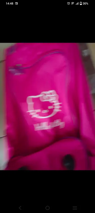 Trolley bimba Hello Kitty rosa