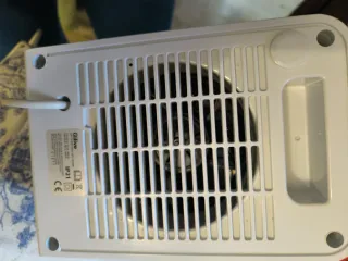 Calefactor 2000W Gris y Blanco