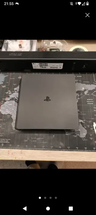 PS4 Slim Sony Negra