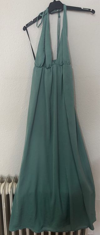 Vestido largo The Are verde