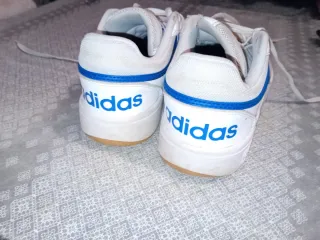 Playeras Adidas Blancas y Azules