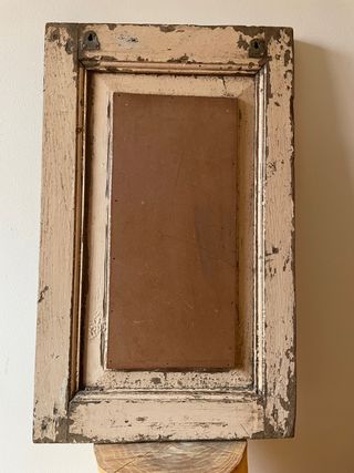 Espejo rústico madera maciza estilo vintage / boho